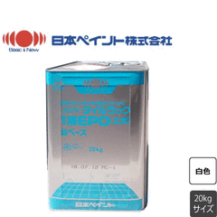タイルラック １液 EPO−Ｓベース 白 20kg ニッペ 水性 (約10-20平米｜1回塗り)